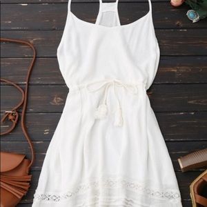 Zaful Drawstring Summer Dress